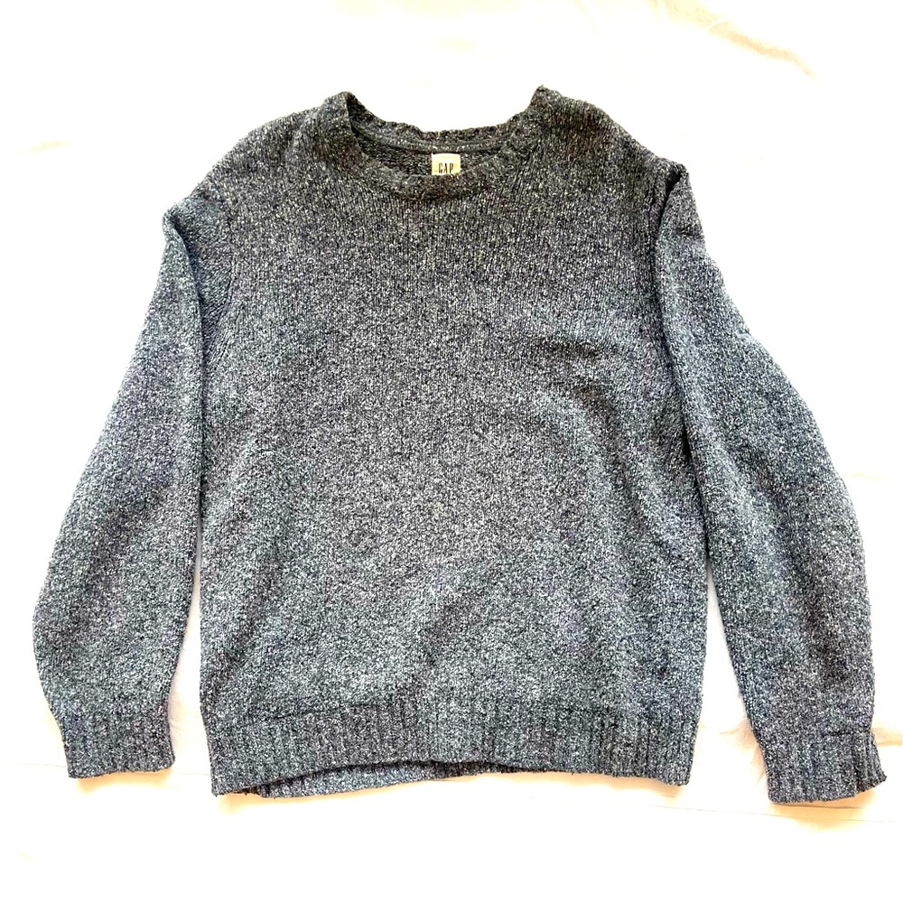 Men’s Gap Large Grey Knit Wool blend sweater